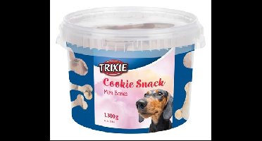 TRIXIE COOKIE SNACK MINI BONES 2X1,3 KG