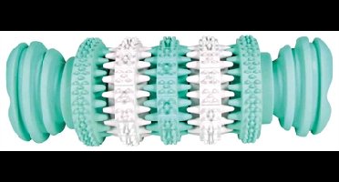 TRIXIE DENTA FUN NATUURRUBBER BOT MET MUNTSMAAK 15 CM 3 ST