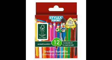 Toppoint Kleurpotloden Kort 3H 12stuks