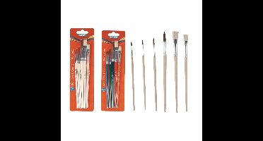 Toppoint Penselenset 6-delig