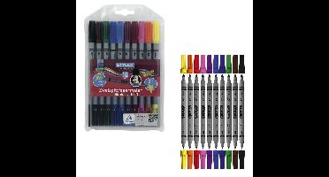 Toppoint Duo Viltstiften 10stuks