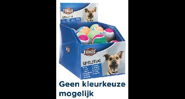 TRIXIE TENNISBAL ASSORTI 6X6X6 CM 39 ST