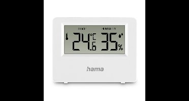 Hama Thermometer + Hygrometer voor Binnen en Buiten Wit