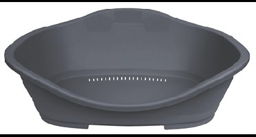 TRIXIE MAND SLEEPER KUNSTSTOF DONKERGRIJS 56X41X22 CM