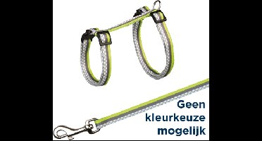 TRIXIE KATTENTUIG MET RIEM FRESHLINE SPOT ASSORTI 27-45X1 CM 120 CM 4 ST