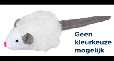 TRIXIE MUIS MET MICROCHIP PLUCHE MET KATTENMUNT ASSORTI 6 CM 12 ST