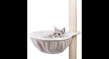 TRIXIE HANGMAND XXL VOOR KRABPALEN EXTRA-STRONG PLUCHE LICHTGRIJS 45X45 CM