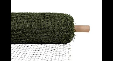 TRIXIE VEILIGHEIDSNET OP ROL MET METAALDRAAD OLIJFGROEN 75X2 MTR