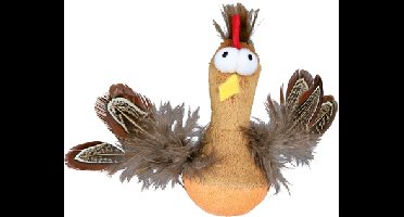 TRIXIE TUIMEL-KIP MET MICROCHIP VEREN PLUCHE MET CATNIP 10 CM 4 ST