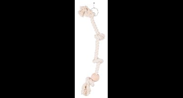 TRIXIE KLIM- EN KLAUTERTOUW MET HOUTEN BLOK 60X2,3 CM 3 ST