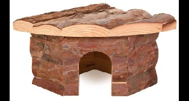 TRIXIE HOEKHUIS JESPER HAMSTER SCHORSHOUT 21X15X10 CM 2 ST