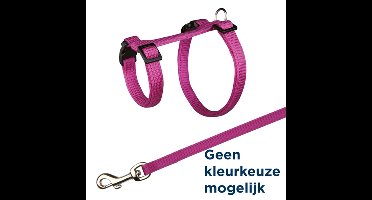 TRIXIE TUIG MET RIEM KONIJNEN ASSORTI 25-44X1CM / 125 CM 4 ST