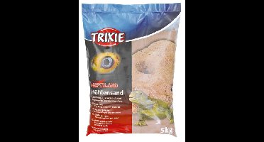 TRIXIE REPTILAND GROTTENZAND VOOR TERRARIA DONKERROOD 4X5 KG