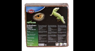 TRIXIE REPTILAND KOKOSVEZELHUMUS SUBSTRAAT GEPERST UITBREIDING 60 LTR