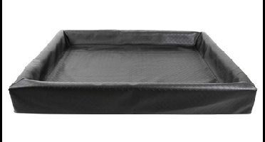 BIA BED HONDENMAND ORIGINAL SQUARE ZWART BIA-7 120X100X15 CM
