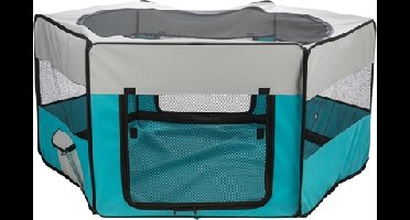 TRIXIE INDOOR KNAAGDIERREN TURQUOISE / GRIJS 150X65 CM