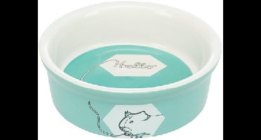 TRIXIE VOERBAK / WATERBAK KERAMIEK STRIP CAVIA ASSORTI 11 CM