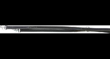 TRIXIE HONDENRIEM RUSTIC VETLEER VERSTELBAAR HEARTBEAT ZWART 200X2,5 CM