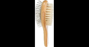 TRIXIE BORSTEL DUBBELZIJDIG BAMBOE 22X6 CM