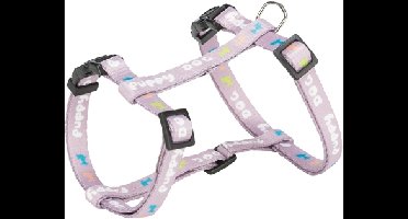TRIXIE HONDENTUIG JUNIOR MET RIEM LILA 27-45X1 CM / 2 MTR