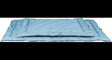 TRIXIE REISDEKEN SAMOA CLASSIC LICHTBLAUW / GRIJS 120X80 CM