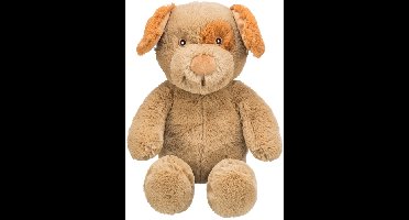 TRIXIE BE ECO HOND ENNO PLUCHE GERECYCLED BRUIN / BEIGE 40 CM