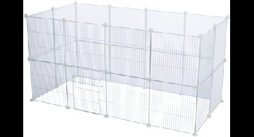 TRIXIE 4 UITBREIDINGSPANELEN VOOR 62460 KUNSTSTOF WIT 35X35 CM