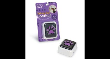 HUNGER FOR WORDS TALKING PET DOORBELL