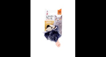 FOFOS SHAKING MUIS MET GELUID GRIJS 12X6X6 CM