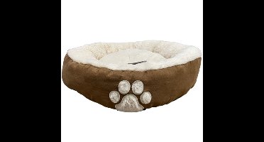 HUGS HONDENMAND OVAAL MOCHA BRUIN 61X61X13 CM