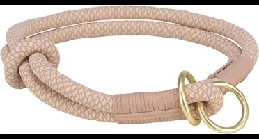 TRIXIE HALSBAND HOND SOFT HALF-SLIP ROZE / LICHTROZE 30X0,6 CM