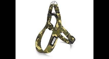 MORSO MINI HONDENTUIG VERSTELBAAR GERECYCLED FULL METAL DOG BRUIN 32-41X2,5 CM