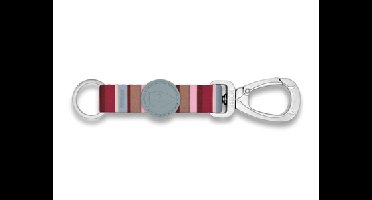 MORSO KEY CORD SLEUTELHANGER GERECYCLED SKYLINE ROOD / ROZE M