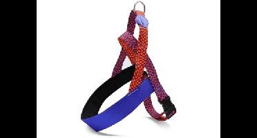 MORSO NORWEGIAN HONDENTUIG GERECYCLED URBAN LIZARD ROOD 54-70X52 CM