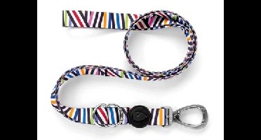 MORSO HONDENRIEM VERSTELBAAR GERECYCLED SPAGHETTI INCIDENT 65-200X2,5 CM 20-80 KG