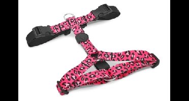 MORSO HONDENTUIG H-TUIG GERECYCLED BUBBLE LEO ROZE 60-80X2,5 CM