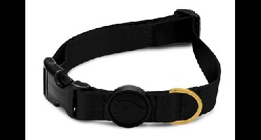 MORSO HALSBAND HOND GERECYCLED GOLD CAVIAR GOUD 37-58X2,5 CM