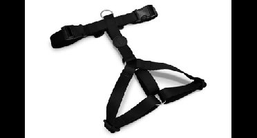 MORSO HONDENTUIG H-TUIG GERECYCLED PURENESS ZWART 40-55X1,5 CM