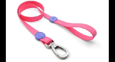 MORSO HONDENRIEM WATERPROOF GERECYCLED PASSION PINK ROZE 120X1,5 CM