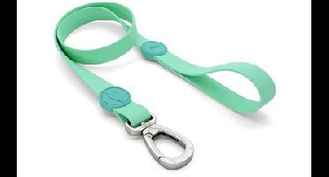 MORSO HONDENRIEM WATERPROOF GERECYCLED CARRIBEAN GREEN GROEN 100X2,5 CM