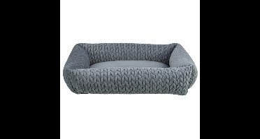 TRIXIE HONDENMAND LIVIA HOEKIG GRIJS 80X60 CM