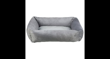 TRIXIE HONDENMAND LIONEL GERECYCLED HOEKIG GRIJS 105X80 CM