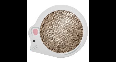 TRIXIE JUNIOR KRABMAT MUIS MET CATNIP WIT 35X29,5X2,5 CM