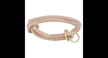TRIXIE HALSBAND HOND SOFT ROPE HALFSLIP ROZE / LICHTROZE 25X0,6 CM