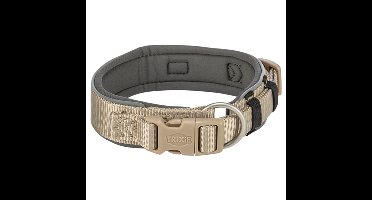 TRIXIE HALSBAND HOND PREMIUM EXTRA BREED ZAND / GRAFIET GRIJS 40-48X4 CM