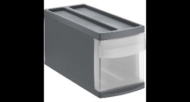 Rotho SYSTEMIX Design Ladekast 39.5x17x20.3 cm Antraciet