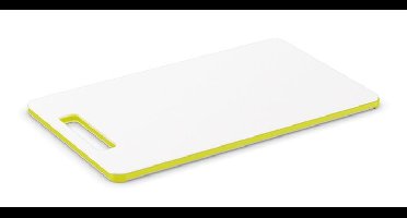 Rotho Caruba Rechthoekig Kunststof keukensnijplank Wit / Groen