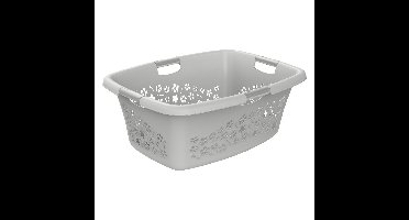 Rotho Flowers Wasmand 50L Grijs