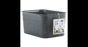 Rotho BRISEN Opbergmand 26.2x18x13 cm 4.5L Antraciet