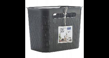 Rotho BRISEN Opbergmand 26.2x18x21.1 cm 7L Antraciet